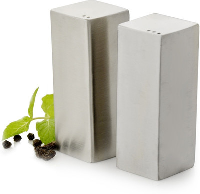 12% OFF on Mosaic Rectangular 2 Piece Salt & Pepper Set Stainless Steel 12% OFF on Mosaic Rectangular 2 Piece Salt & Pepper Set Stainless Steel