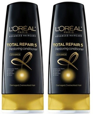 17% OFF on L 'Oreal Paris Total Repair 5 Restoring Conditioner (Pack of 2) 17% OFF on L 'Oreal Paris Total Repair 5 Restoring Conditioner (Pack of 2)