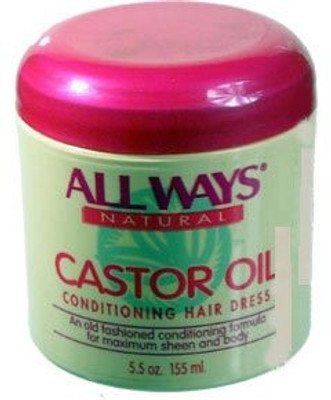 All Ways Natural Castor Oil Conditioning Hair Dress Formula For Maximum Sheen and Body