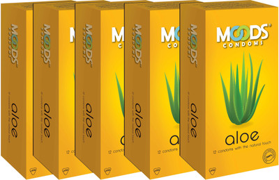 40% OFF on Moods Aloe combo Condom