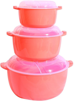 Twist - 250 ml, 500 ml, 1100 ml Plastic Food Container Pack of 3, Multicolor Twist - 250 ml, 500 ml, 1100 ml Plastic Food Container Pack of 3, Multicolor