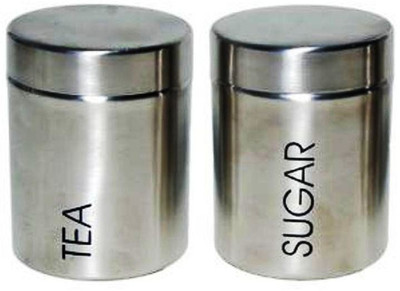 54% OFF on Glocalsource Steel Tea Sugar Canister set - 400 ml Stainless Steel Food Container Pack of 2, Steel 54% OFF on Glocalsource Steel Tea Sugar Canister set - 400 ml Stainless Steel Food Container Pack of 2, Steel
