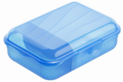 Rotho Princeware Fun Lunchpacks - 900 ml Plastic Food Container Blue
