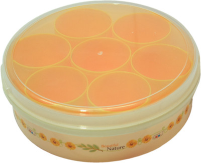 11% OFF on Saaj Masala Box - 150 ml Plastic Food Container Yellow 11% OFF on Saaj Masala Box - 150 ml Plastic Food Container Yellow