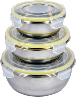 69% OFF on Heluvi mlt-211 - 1850 ml Stainless Steel Food Container Pack of 3, Steel 69% OFF on Heluvi mlt-211 - 1850 ml Stainless Steel Food Container Pack of 3, Steel