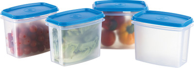 25% OFF on Prime Housewares Food Savers Canisters - 1000 ml Plastic Food Container Pack of 4, Blue 25% OFF on Prime Housewares Food Savers Canisters - 1000 ml Plastic Food Container Pack of 4, Blue
