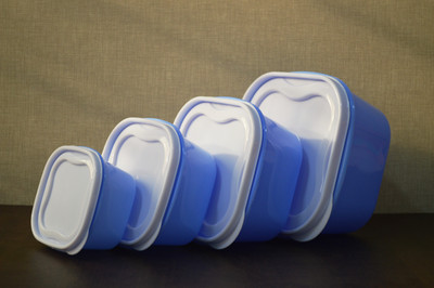 39% OFF on Patidar Polymers Airtight Multiuse - 2400 ml, 1400 ml, 800 ml, 400 ml Plastic Food Container Pack of 4, Blue 39% OFF on Patidar Polymers Airtight Multiuse - 2400 ml, 1400 ml, 800 ml, 400 ml Plastic Food Container Pack of 4, Blue