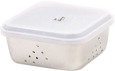 9% OFF on JVL Square Freeze Bowl - 1500 ml Plastic, Stainless Steel Food Container Steel 9% OFF on JVL Square Freeze Bowl - 1500 ml Plastic, Stainless Steel Food Container Steel