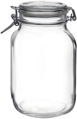 Wonderchef Bormioli Fido Jar with Lid - 200 ml Glass Food Container Clear Wonderchef Bormioli Fido Jar with Lid - 200 ml Glass Food Container Clear