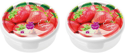 Juypal Hogar IML Easy Open - 250 ml Polypropylene Food Container Pack of 2, Multicolor