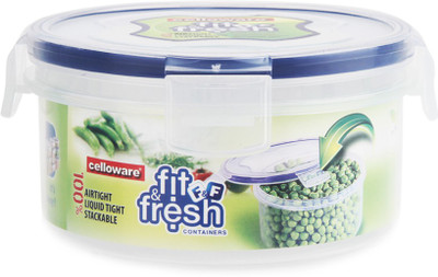 Cello Fit and Fresh R2 - 600 ml Plastic Food Container Clear Cello Fit and Fresh R2 - 600 ml Plastic Food Container Clear
