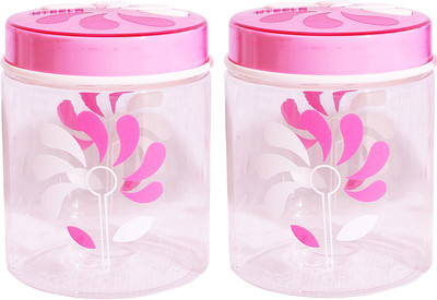 10% OFF on Steelo Multipurpose Storage Jars - 700 ml Plastic Food Container Pack of 2, Clear 10% OFF on Steelo Multipurpose Storage Jars - 700 ml Plastic Food Container Pack of 2, Clear
