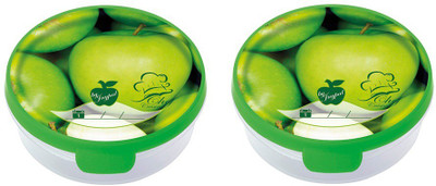 Juypal Hogar IML Easy Open - 250 ml Polypropylene Food Container Pack of 2, Multicolor