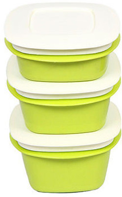 8% OFF on Cutting Edge - 1435 ml Plastic Food Container Pack of 3, Green 8% OFF on Cutting Edge - 1435 ml Plastic Food Container Pack of 3, Green