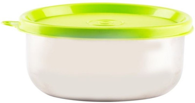Evasilva Mercury Bowl - 400 ml Stainless Steel Food Container White, Green Evasilva Mercury Bowl - 400 ml Stainless Steel Food Container White, Green
