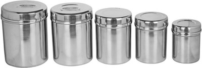 57% OFF on Heluvi gl-canister-A2plain - 3.5 L Stainless Steel Milk Powder Container Pack of 5, Steel 57% OFF on Heluvi gl-canister-A2plain - 3.5 L Stainless Steel Milk Powder Container Pack of 5, Steel