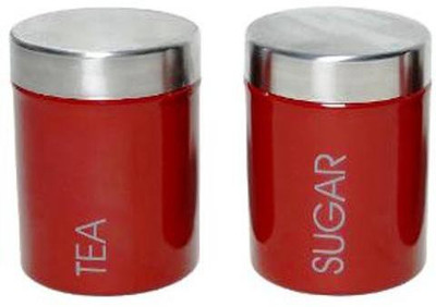 41% OFF on Glocalsource Steel Tea Sugar Canister set - 400 ml Stainless Steel Food Container Pack of 2, Red 41% OFF on Glocalsource Steel Tea Sugar Canister set - 400 ml Stainless Steel Food Container Pack of 2, Red