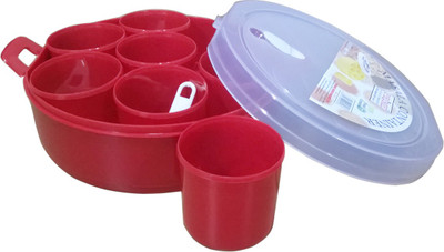25% OFF on Prime Housewares Masala Spices Container - 1300 ml Plastic Food Container Red 25% OFF on Prime Housewares Masala Spices Container - 1300 ml Plastic Food Container Red