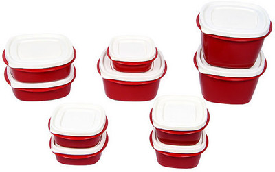 21% OFF on Cutting Edge Snap tight - 335 ml Plastic Food Container Pack of 10, Red 21% OFF on Cutting Edge Snap tight - 335 ml Plastic Food Container Pack of 10, Red