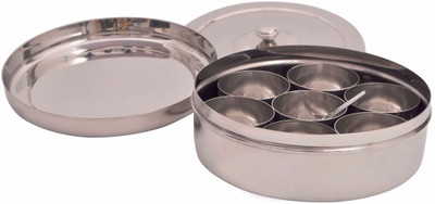 17% OFF on Classic - 1000 ml Stainless Steel Food Container Pack of 9, Steel 17% OFF on Classic - 1000 ml Stainless Steel Food Container Pack of 9, Steel