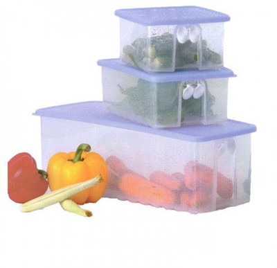 15% OFF on Tupperware - 6200 ml Plastic Food Container Pack of 3, Clear 15% OFF on Tupperware - 6200 ml Plastic Food Container Pack of 3, Clear