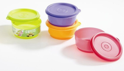 2% OFF on MasterCook Keeper - 100 ml Plastic Food Container Pack of 4, Multicolor 2% OFF on MasterCook Keeper - 100 ml Plastic Food Container Pack of 4, Multicolor