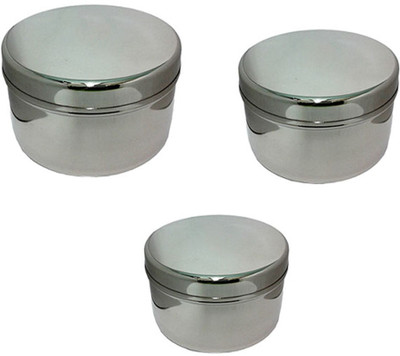 29% OFF on Praylady - 6000 ml Stainless Steel Food Container Pack of 3, Steel 29% OFF on Praylady - 6000 ml Stainless Steel Food Container Pack of 3, Steel