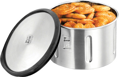 JVL Black Steel - 2150 ml Plastic, Stainless Steel Food Container Steel JVL Black Steel - 2150 ml Plastic, Stainless Steel Food Container Steel