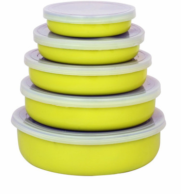 70% OFF on Bravohomez - 2350 ml Stainless Steel Food Container Pack of 5, Pink 70% OFF on Bravohomez - 2350 ml Stainless Steel Food Container Pack of 5, Pink