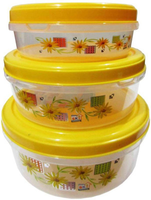 5% OFF on SKI Homeware Saver - 750 ml, 1000 ml, 1500 ml Plastic Food Container Pack of 3, Yellow 5% OFF on SKI Homeware Saver - 750 ml, 1000 ml, 1500 ml Plastic Food Container Pack of 3, Yellow