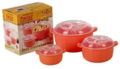 40% OFF on Drax - 1100 ml, 500 ml, 250 ml Plastic Food Container Pack of 3, Pink 40% OFF on Drax - 1100 ml, 500 ml, 250 ml Plastic Food Container Pack of 3, Pink