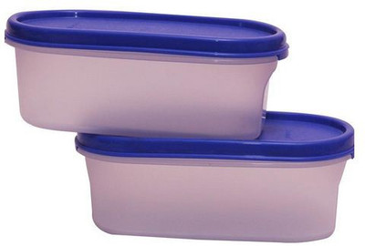 8% OFF on Tupperware - 500 ml Plastic Food Container Pack of 2, Blue, White 8% OFF on Tupperware - 500 ml Plastic Food Container Pack of 2, Blue, White