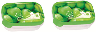 Juypal Hogar Iml Easy Open - 0.25 L Plastic Food Container Pack of 2, Multicolor