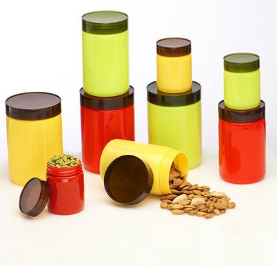 38% OFF on Steelo - 200 ml, 800 ml, 1100 ml Plastic Food Container Pack of 9, Red, Yellow, Green 38% OFF on Steelo - 200 ml, 800 ml, 1100 ml Plastic Food Container Pack of 9, Red, Yellow, Green