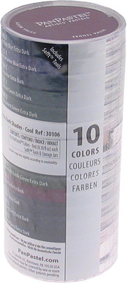 PanPastel 30106 Extra Dark Shades Warm Set PanPastel 30106 Extra Dark Shades Warm Set