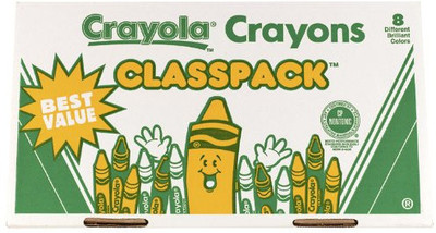 Crayola Round Shaped Wax Crayons
