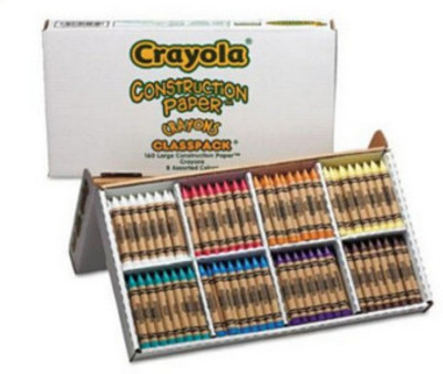 Crayola Round Shaped Wax Crayons
