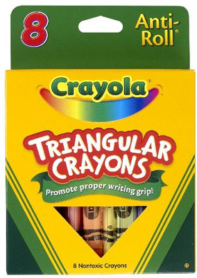 Crayola Triangular Shaped Wax Crayons Crayola Triangular Shaped Wax Crayons