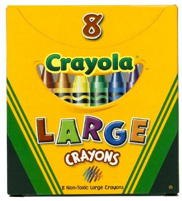 Crayola Round Shaped Wax Crayons