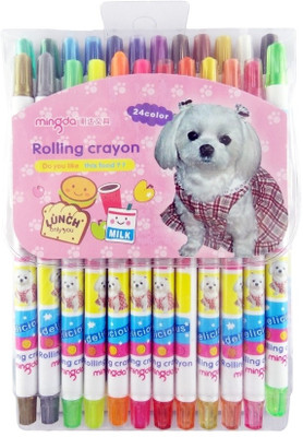 38% OFF on Mingda Round Shaped Plastic Crayons 38% OFF on Mingda Round Shaped Plastic Crayons