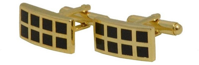 62% OFF on Topen Rectangular Brass Cufflink Gold 62% OFF on Topen Rectangular Brass Cufflink Gold