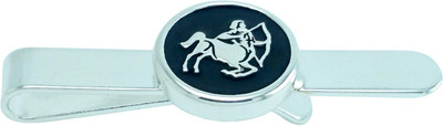 65% OFF on Jinno Sagitarius Zodiac Sign Silver Tie Pin Black