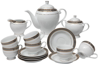 5% OFF on Lakline Porcelain Cups & Saucers Set 80153 White, Pack of 17 5% OFF on Lakline Porcelain Cups & Saucers Set 80153 White, Pack of 17