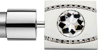 15% OFF on Windows Classic Silver Curtain Poles