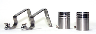 26% OFF on Curtain Craftz Silver Curtain Finial