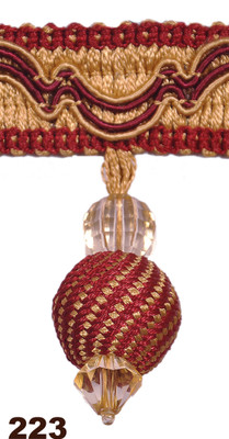 44% OFF on Tophome.in Maroon, Beige Trimming