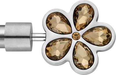 8% OFF on Windows Classic Brown, Silver Curtain Poles