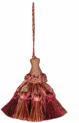 44% OFF on Tophome.in Maroon, Beige Tassels