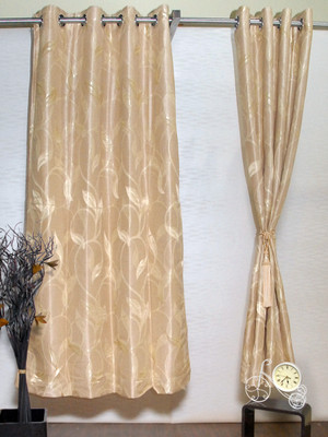 9% OFF on Puma Polyester Beige Solid Eyelet Curtain 9% OFF on Puma Polyester Beige Solid Eyelet Curtain