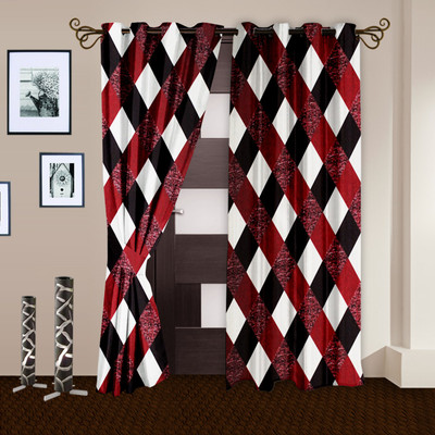 31% OFF on Story @ Home Polyester Multicolor Printed Eyelet Curtain 31% OFF on Story @ Home Polyester Multicolor Printed Eyelet Curtain